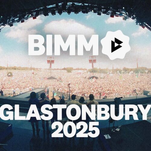 BIMM at Glastonbury website hero image